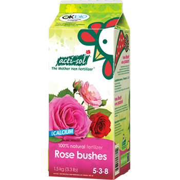 Acti-Sol 5-3-8 Rose and Fruit Tree Fertilizer