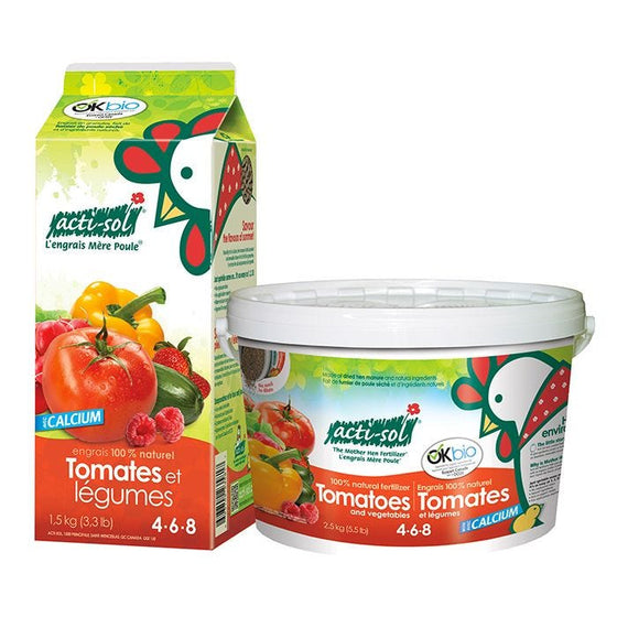 Acti-Sol 4-6-8 Tomato and Vegetable Fertilizer